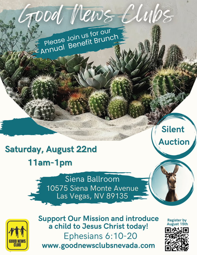 Good news club brunch benefit Flyer 2026