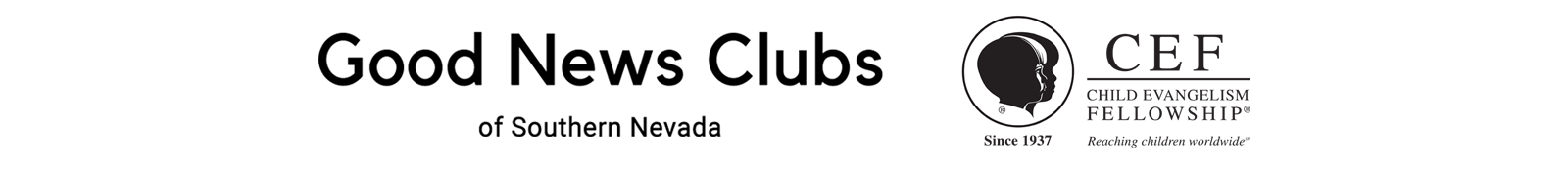 Good News Clubs of Southern Nevada and Child Evangelism Fellowship (CEF) Logos